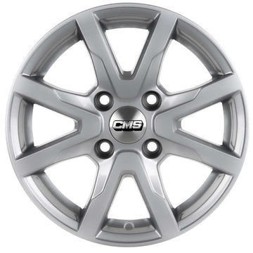 CMS-1010-05 6.0x14"-4x108 ET15 67.2 Silver Jant (4 Adet)